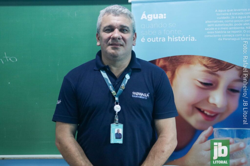 projeto 'Você no Saneamento' leva educação sobre água e saneamento às escolas de Paranaguá