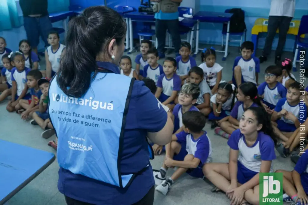 projeto 'Você no Saneamento' leva educação sobre água e saneamento às escolas de Paranaguá
