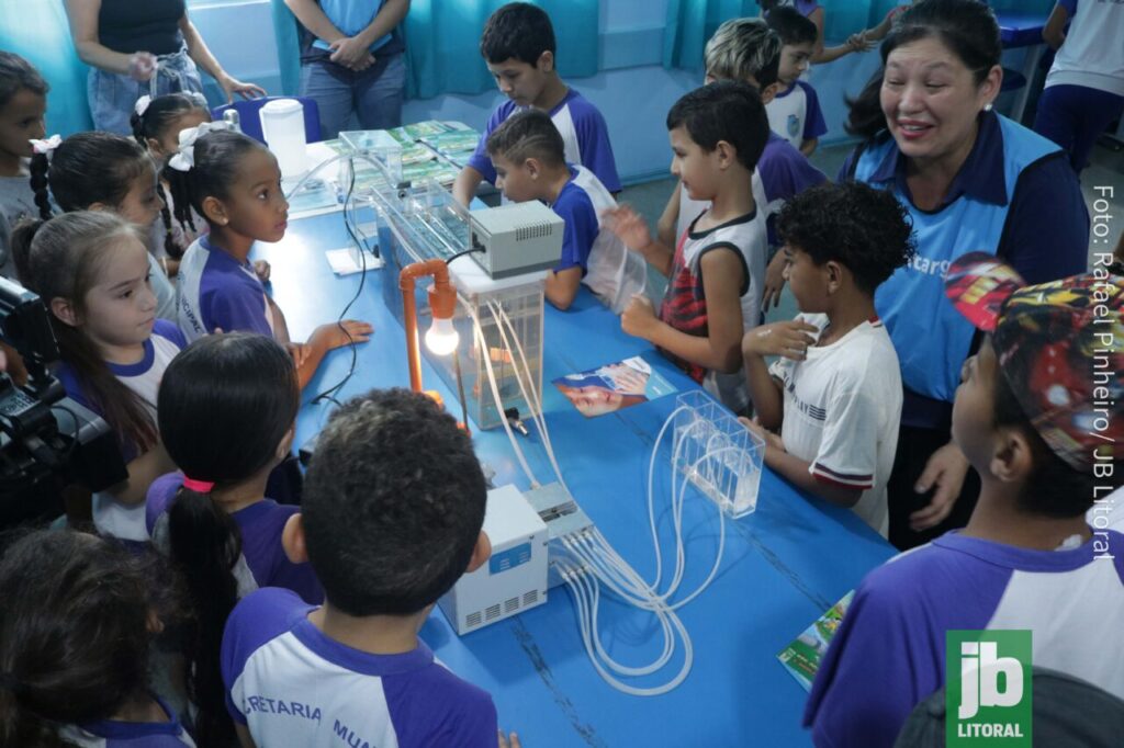 Trazendo consciência desde a infÃ¢ncia: projeto 'Você no Saneamento' leva educação sobre água e saneamento às escolas de Paranaguá