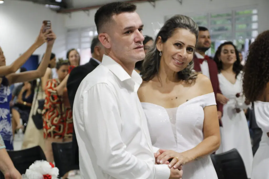 casamento comunitário paranagua, justiça no bairro