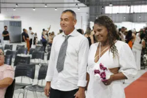 casamento comunitário paranagua, justiça no bairro