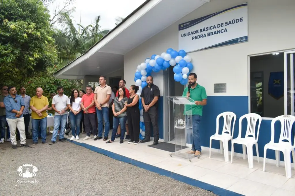Na quarta-feira (24), a Prefeitura realizou a entrega da reforma das UBS’s do Descoberto e da Pedra Branca. Foto: Prefeitura de Guaratuba