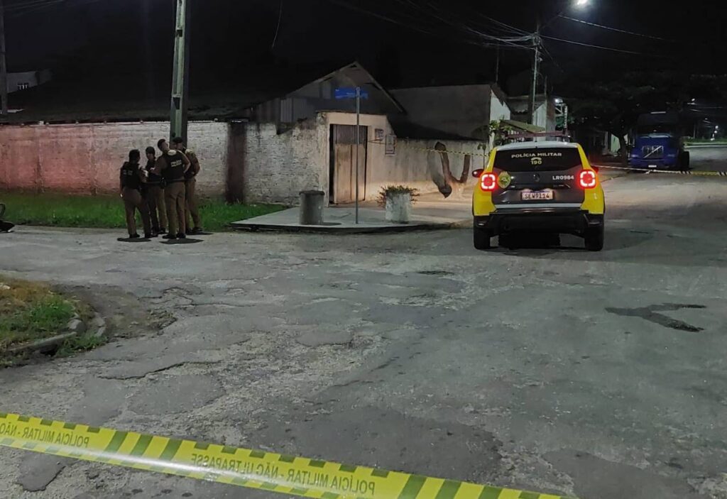 Homicídio bairro Emboguaçu, Paranaguá