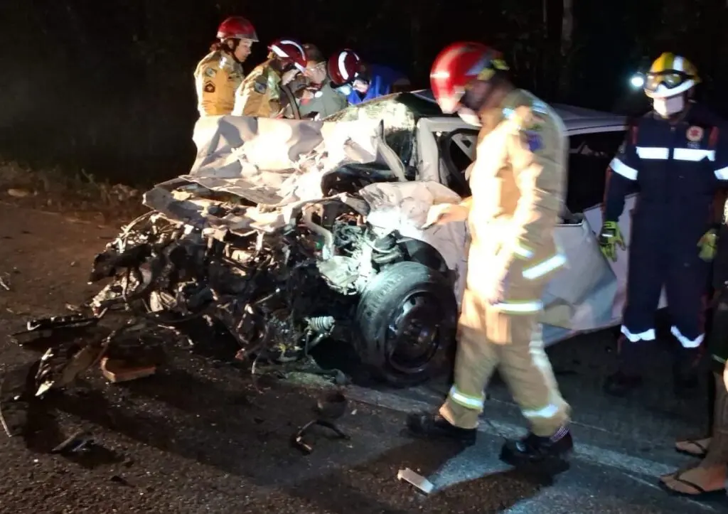 Acidente ocorreu no Km 6 da rodovia, na região de Paranaguá