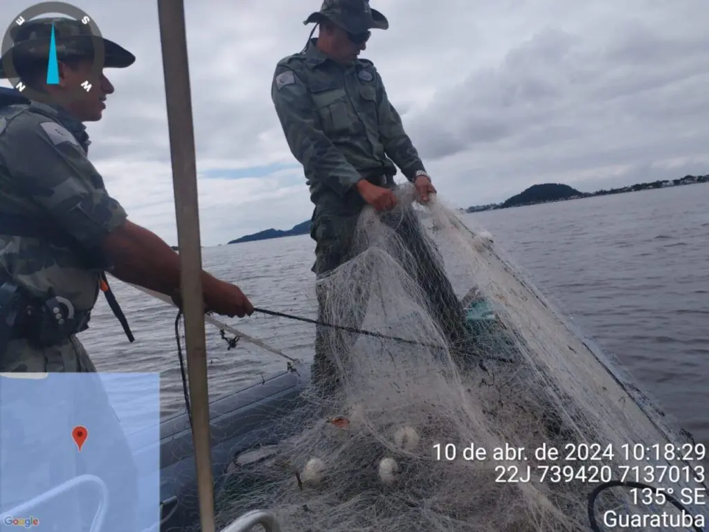 Pesca apreensão de rede 2