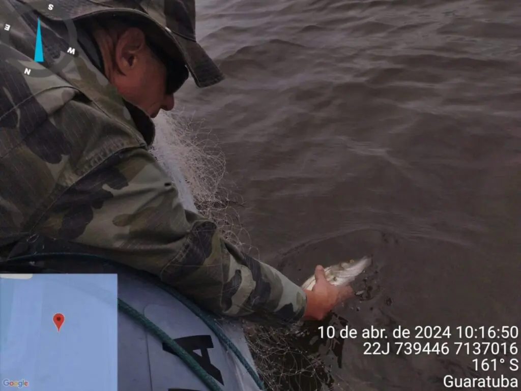 Pesca apreensão de rede 3