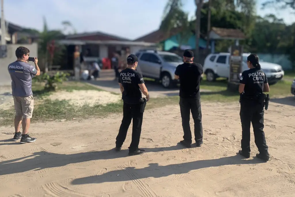 Resconstituição Polícia Civil Guaratuba