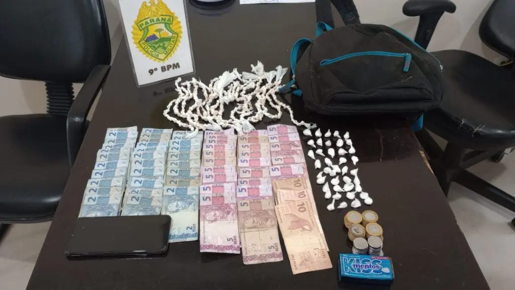 Apreensão de 420 pedras de crack