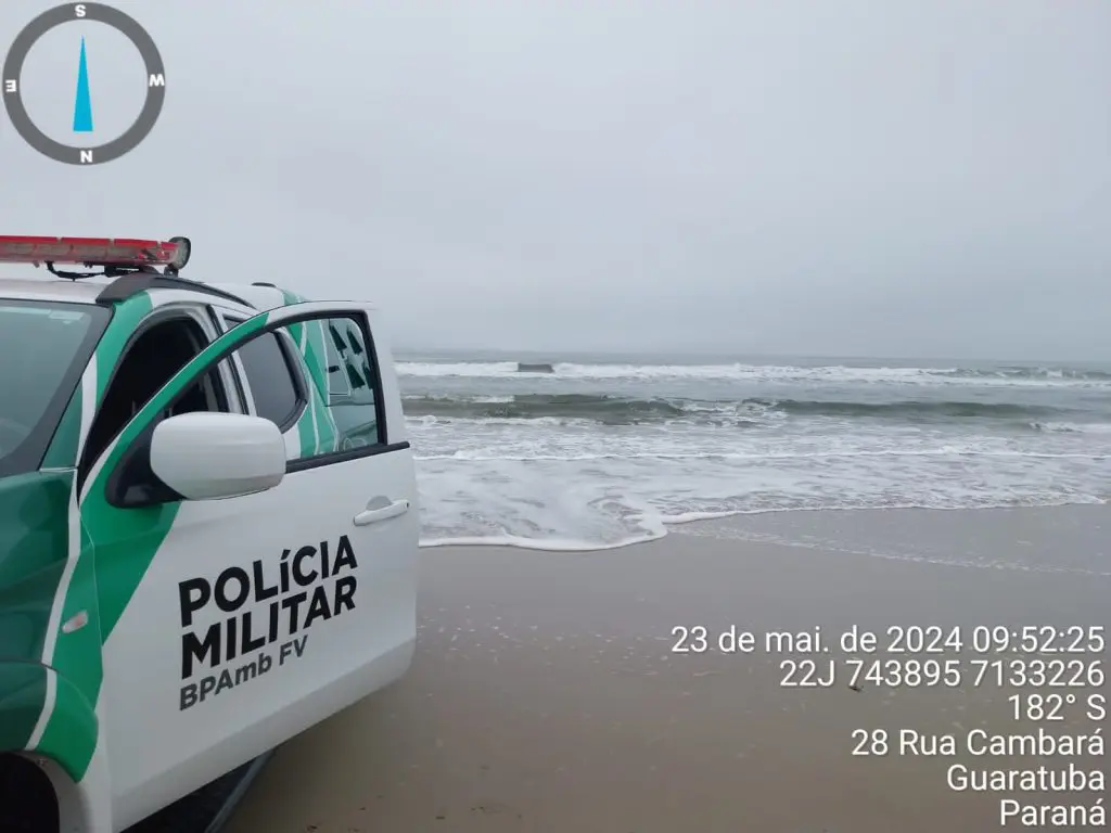 Apreensão de rede de pesca Polícia Ambiental 5