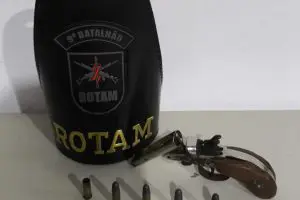 Disparos de arma de fogo Areensão de garrucha