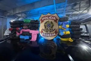 Drogas em Contêiner PF prisão