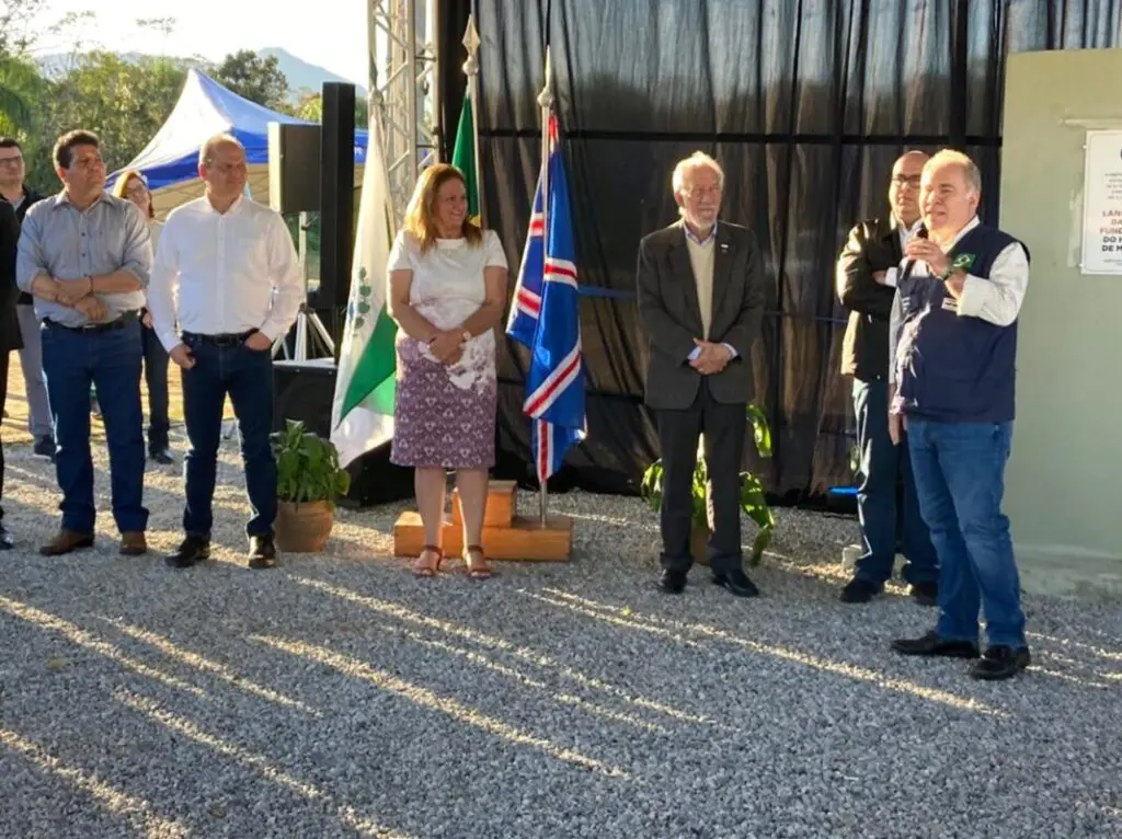 Em setembro de 2022, o então ministro da Saúde, Marcelo Queiroga, esteve na cidade, em visita ao local escolhido para a instalação do hospital. Foto: Divulgação