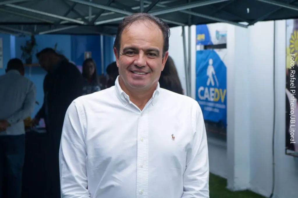 “Paranaguá se destaca na Inclusão, por isso recebeu esse benefício, que irá demonstrar que a tecnologia é parceira", diz o coordenador da Política da Pessoa com Deficiência da Secretaria de Estado da Família e Desenvolvimento Social, Felipe Braga Côrtes. Foto: Rafael Pinheiro/JB Litoral