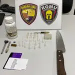 GCM Mulher presa por tráfico de drogas na madrugada