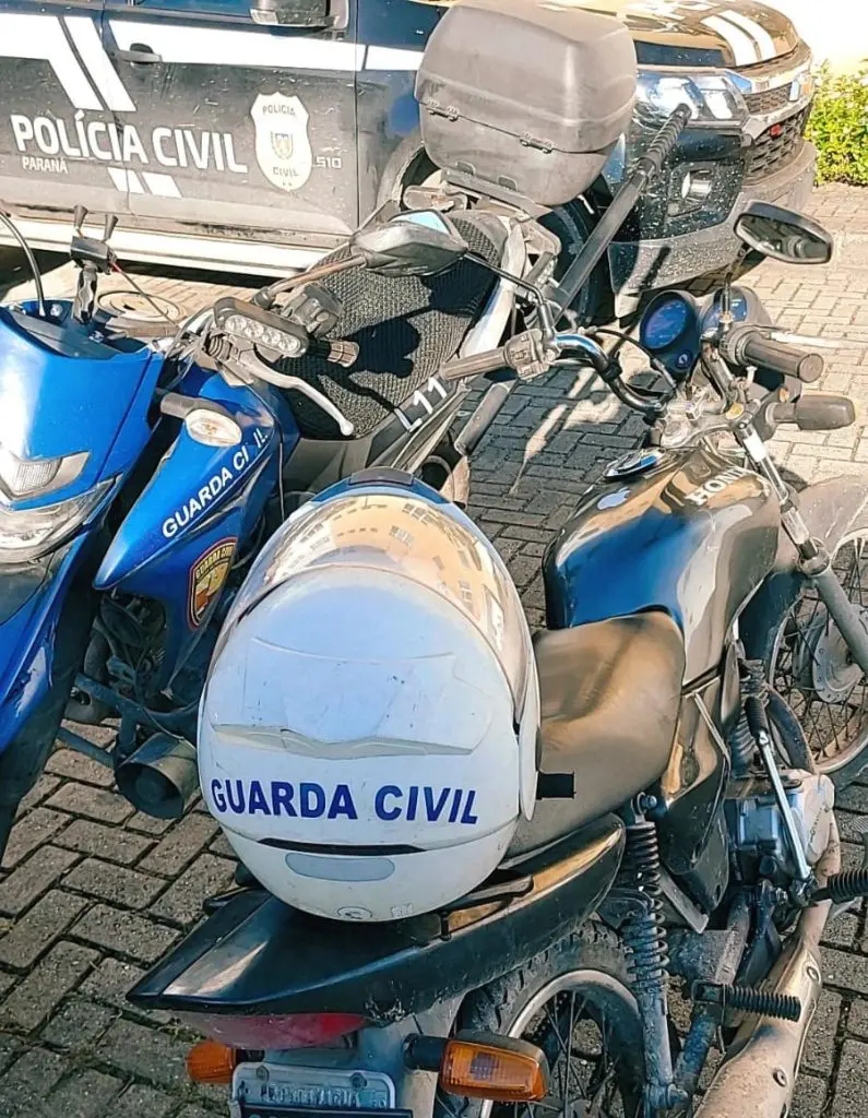 Moto Recuperada GCM Paranaguá