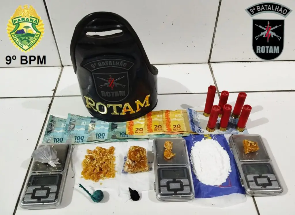 Apreensão de Drogas em Antonina 1