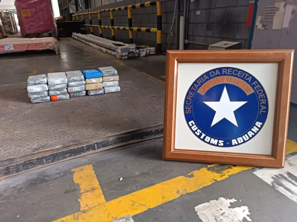 Apreensão de drogas Receita Federa TCP