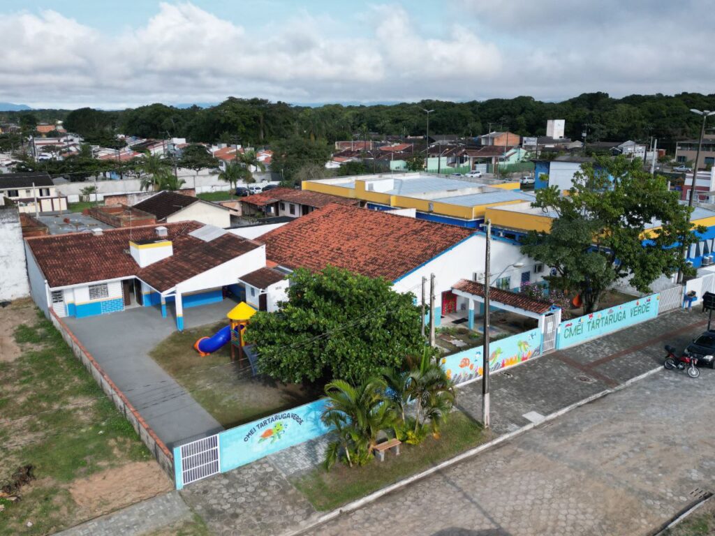 No CMEI Tartaruga Verde, as obras de ampliação da estrutura fizeram com que as vagas mais do que dobrassem, partindo de 60 para 130. Foto: Prefeitura de Pontal do Paraná