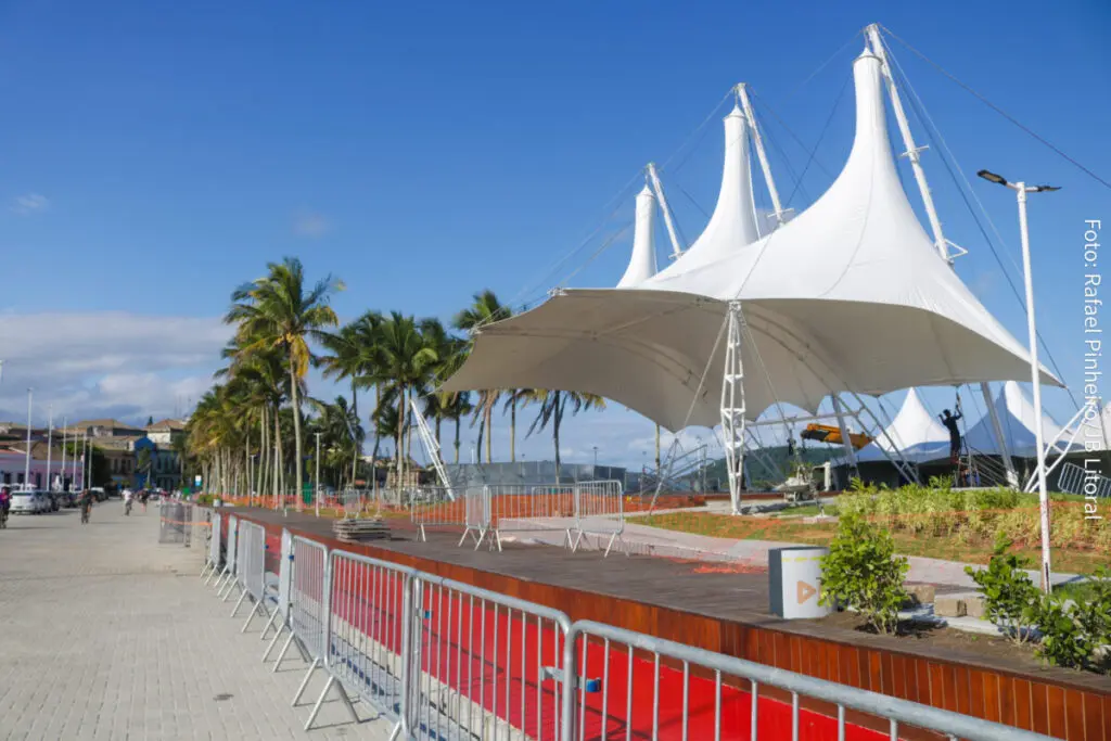 A atração ocorrerá na Praça de Eventos Mário Roque até o próximo domingo (23). Foto: Rafael Pinheiro/JB Litoral
