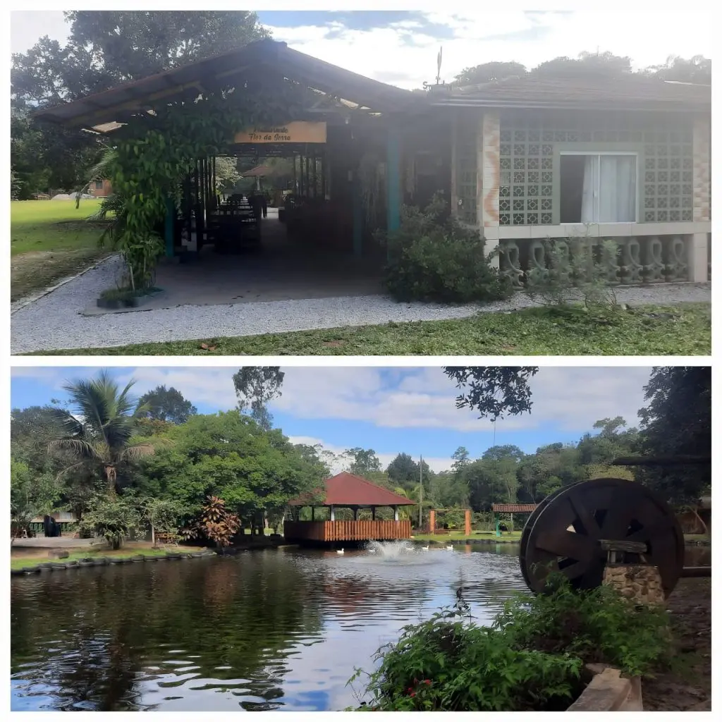 Restaurante e Chácara Flor da Serra, da família de Emmanuel Lehn Frare, ficam localizados na Colônia Visconde de Nácar. Foto: Arquivo pessoal/Emmanuel Lehn Frare