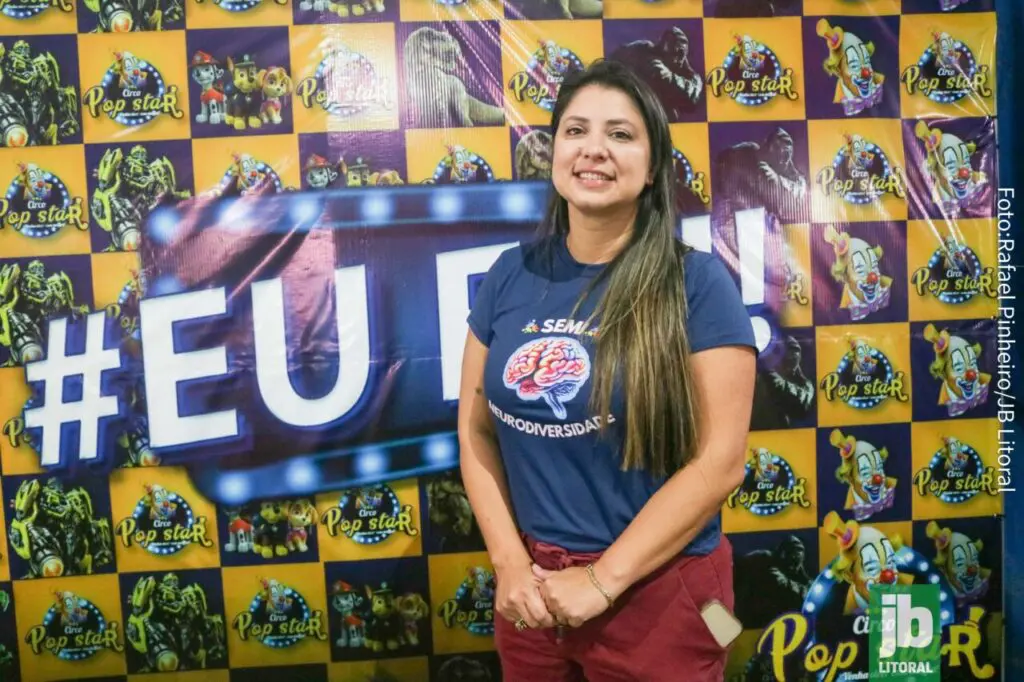 “Esses serviços são fundamentais para que as crianças possam se desenvolver da melhor maneira possível", diz a secretária municipal de Inclusão, Camila Leite. Foto: Rafael Pinheiro/JB Litoral
