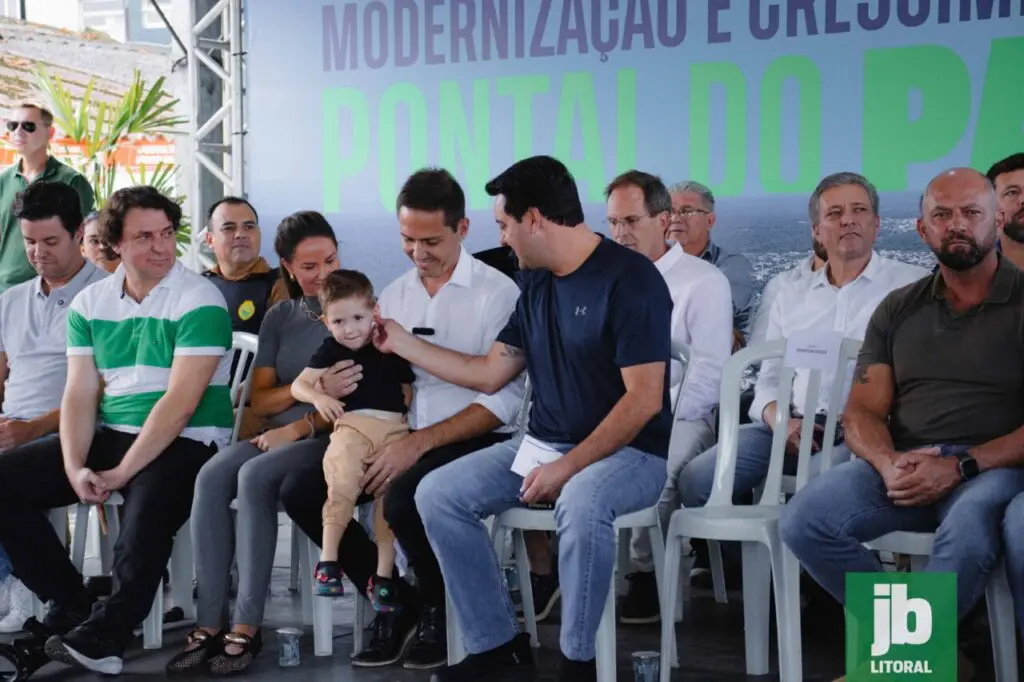 Orla de Pontal do Paraná será modernizada; pacote de investimentos para a cidade anunciado pelo Estado ultrapassa R$ 96 milhões