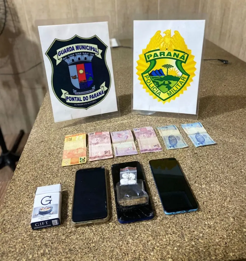 Menor apreendido por tráfico de drogas em Pontal do Paraná 2