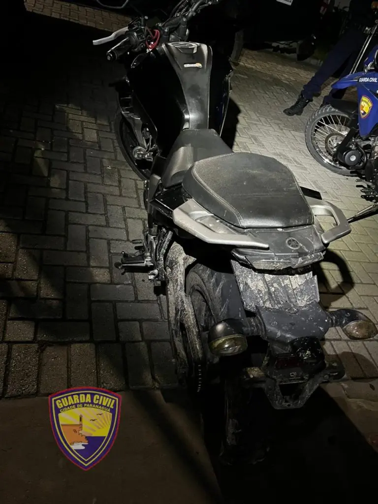 Moto Recuperada GCM Paranaguá 3