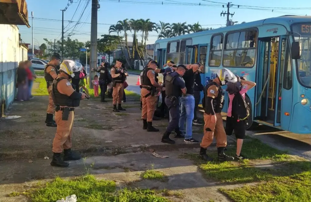 PM e GCM ação policial