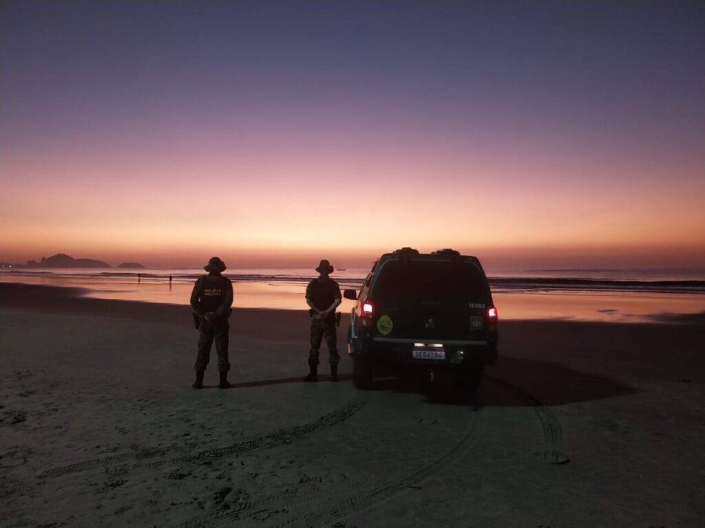 Polícia Ambiental Apreensão Rede de Pesca 3