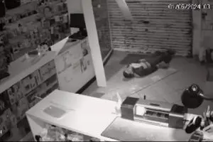 Preso após invadir loja em Morretes