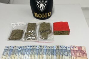 Apreensão de drogas da Romu em Paranaguá