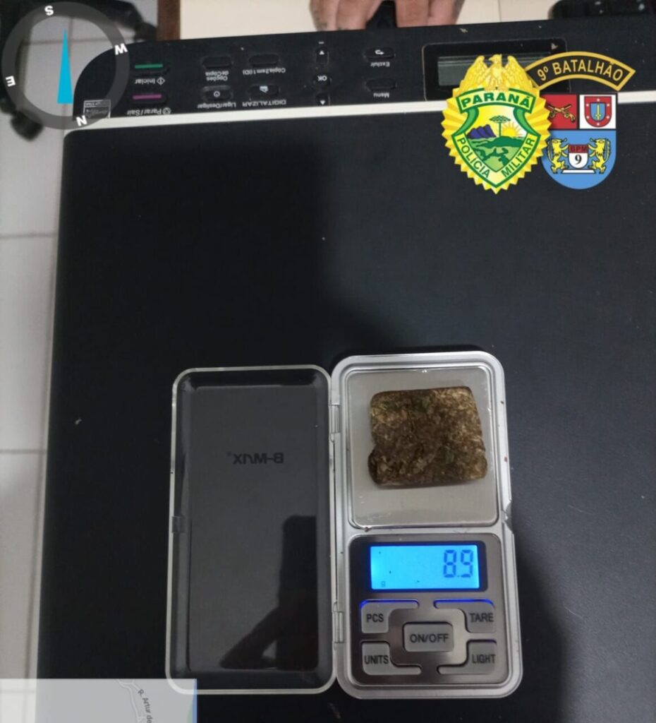 Prisão em Antonina, apreensão maconha