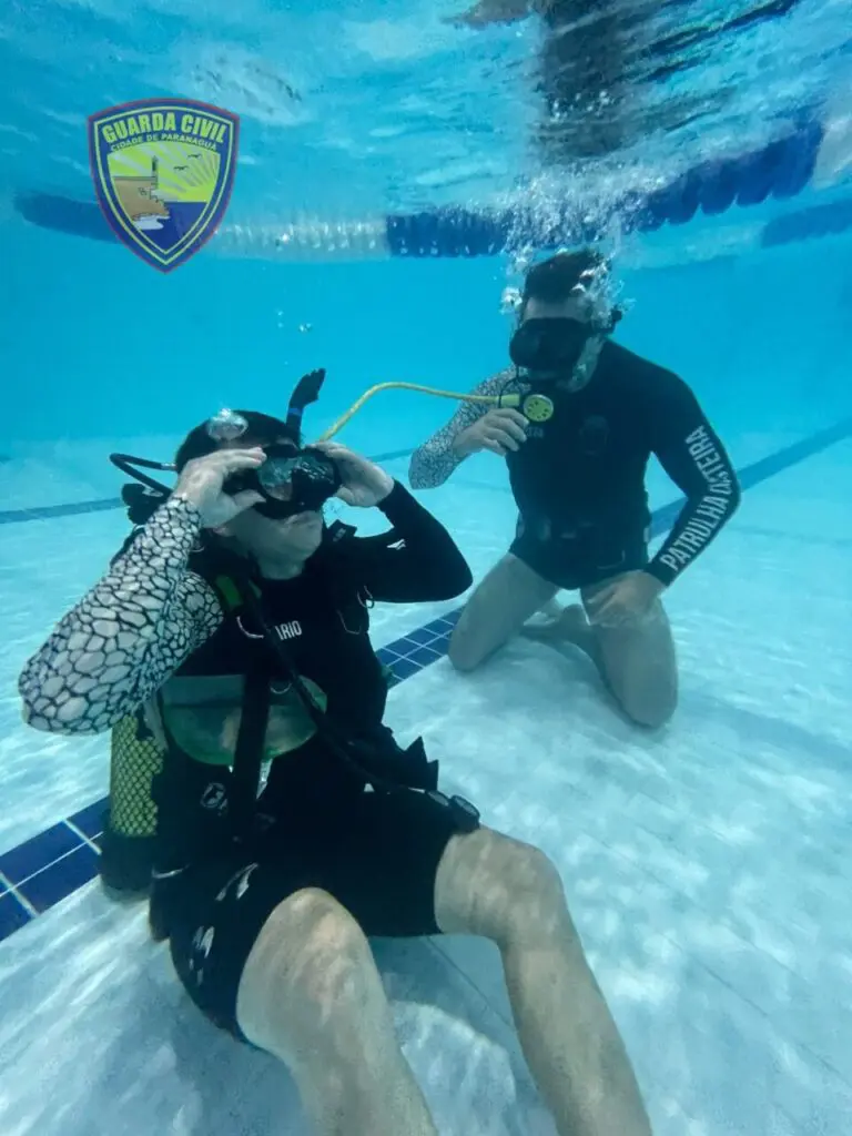 Treinamento de mergulho 19