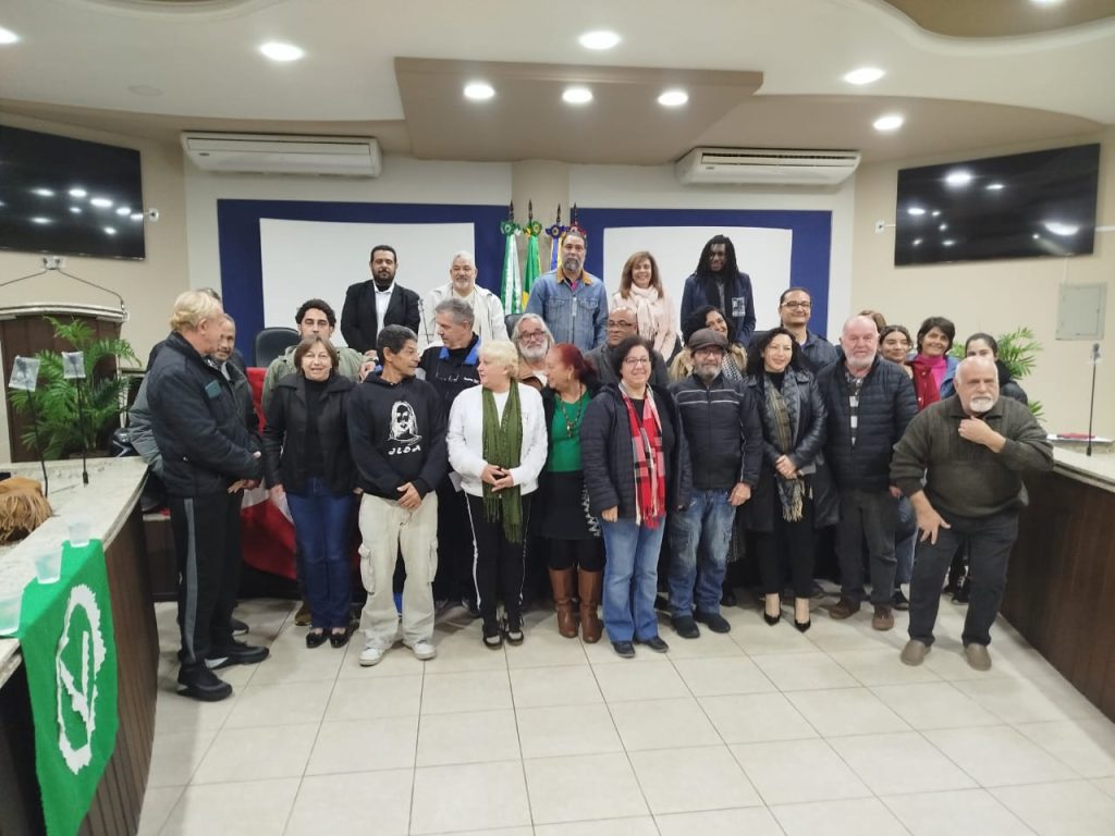 Durante a convenção, também ficou definida a lista com candidatos ao cargo de vereador. Foto: Divulgação