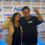 Marcos Araújo e Denise Ramos, pré-candidatos à Prefeitura de Guaraqueçaba. Foto: Divulgação