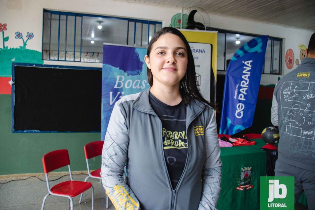 “Aplicaremos atividades esportivas e pedagógicas para desenvolver todas as áreas das crianças”, disse a analista pedagógica do Instituto, Rafaela Castilho. Foto: Juan Lima/JB Litoral