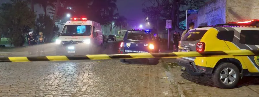 Homicídio no Centro Histórico de Paranaguá