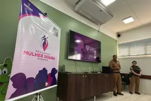 Patrulha Maria da Penha PM Palestra Empresa Paranaguá 2