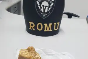 Porção de crack apreendidas pela GCM em Paranaguá