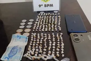 Rapaz preso por Tráfico de Drogas em Guaratuba
