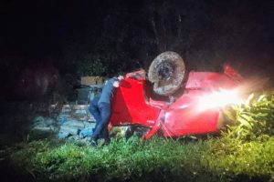 Acidente em Antonina, morte de motorista