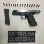 Apreensão de Pistola Patrulha Costeira, Paranaguá