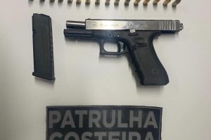 Apreensão de Pistola Patrulha Costeira, Paranaguá