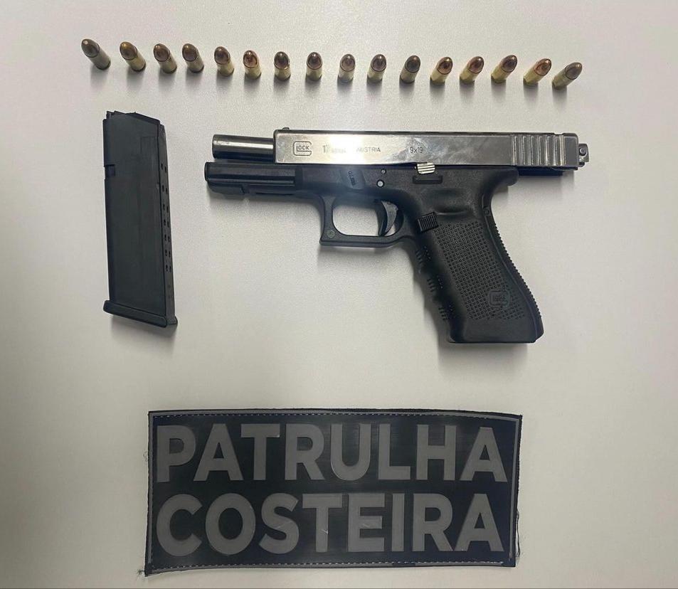 Apreensão de Pistola Patrulha Costeira, Paranaguá