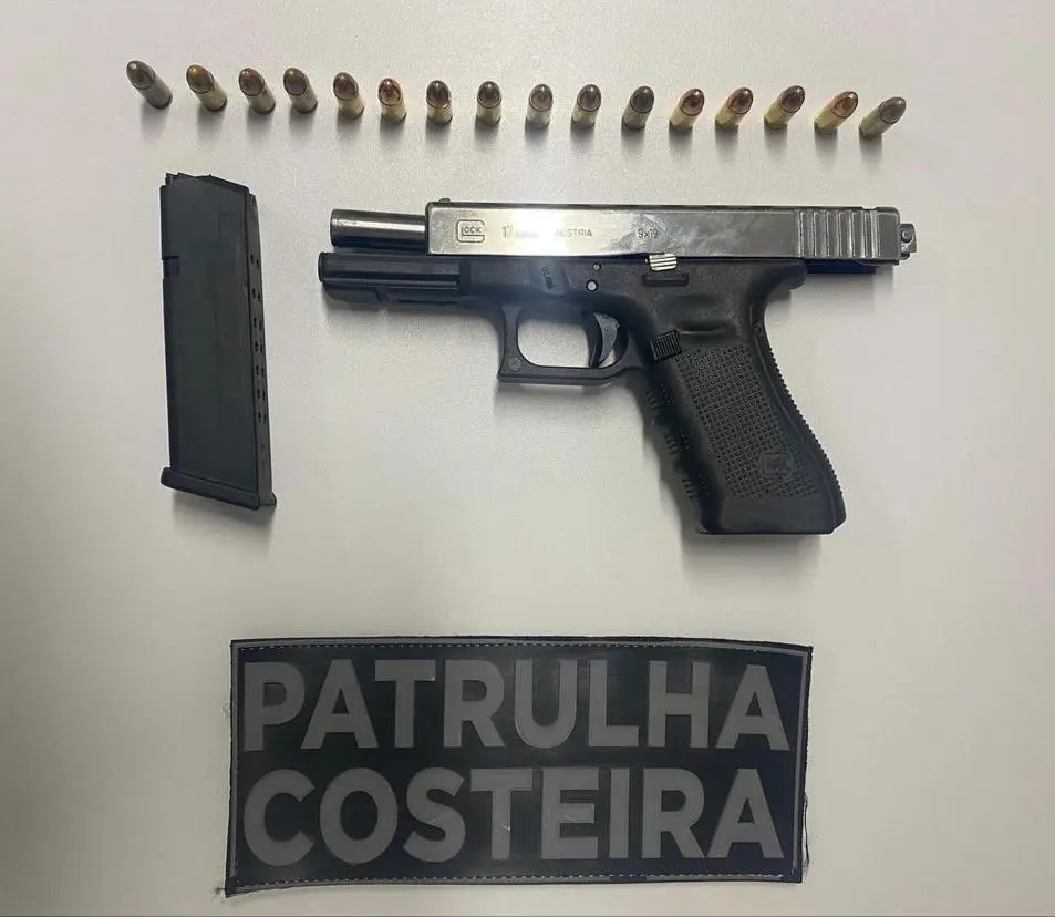 Apreensão de Pistola Patrulha Costeira, Paranaguá