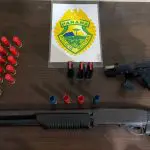 Apreensão de armas de munições