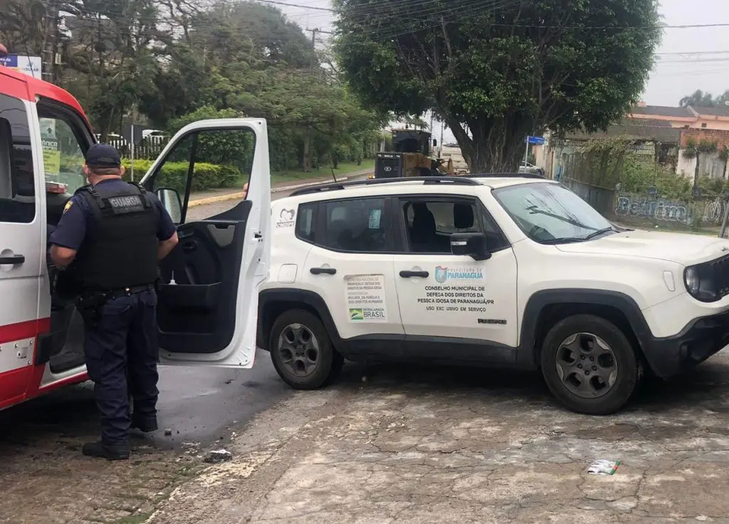 Atendimento GCM caso de surto em Paranaguá 2