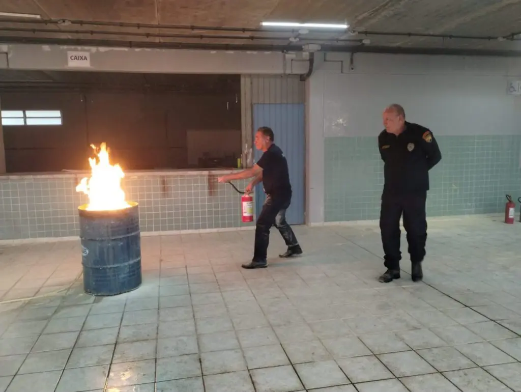 Capacitação combate a incêndio
