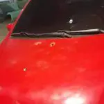 Carro, disparos de arma de fogo, Serraria do Rocha